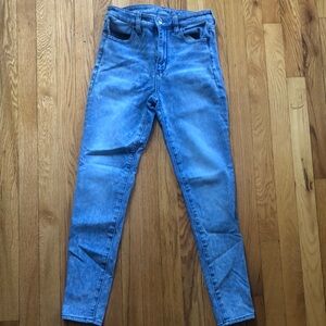 American Eagle Blue Women's Skinny Jeans